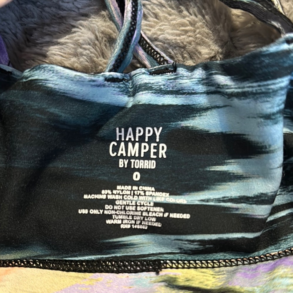 Torrid Colorful Abstract Sports Bra - Picture 3 of 3